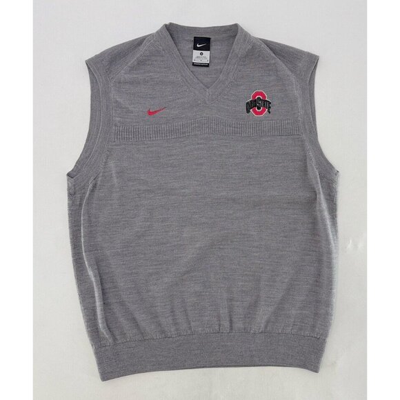 Ohio State Buckeyes Men’s Nike 100% Merino Wool Pullover Vest,‎ Sz M, Champions - Picture 3 of 11